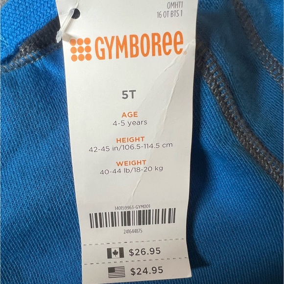 Gymboree Boys fleece joggers NEW NWT - Picture 4 of 4